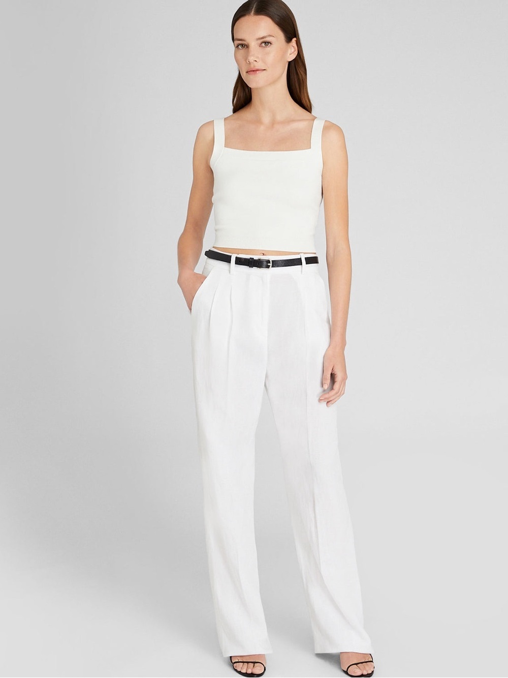 Club Monaco cropped sweater tank sz medium NWT - Picture 5 of 9